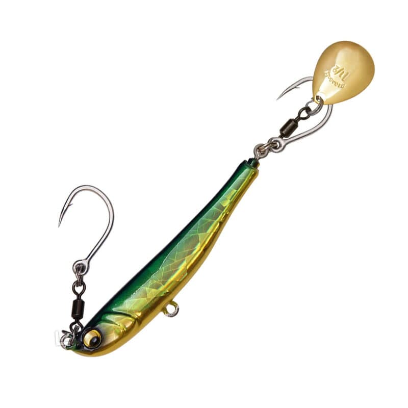 Megabass Makippa Sawara Tune 30g UV Green Gold
