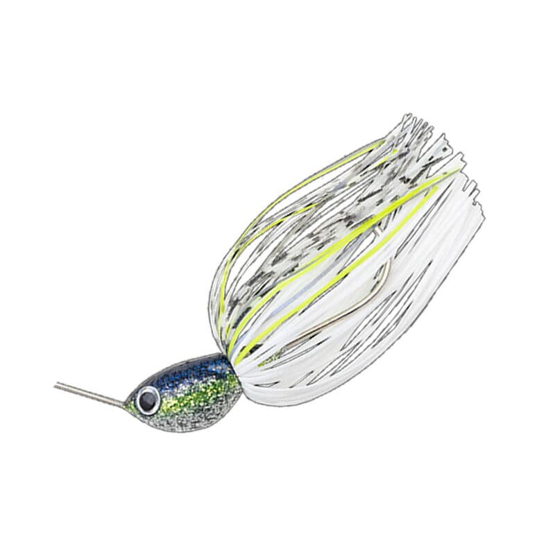 Nories Spinnerbait Wind Range Tandem Willow 5/8oz Sparkle Sexy Shad