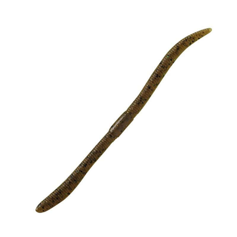 Jackall Worm Flick Shake Sight Magic 3.8 2 Tone Green Pumpkin/Chart