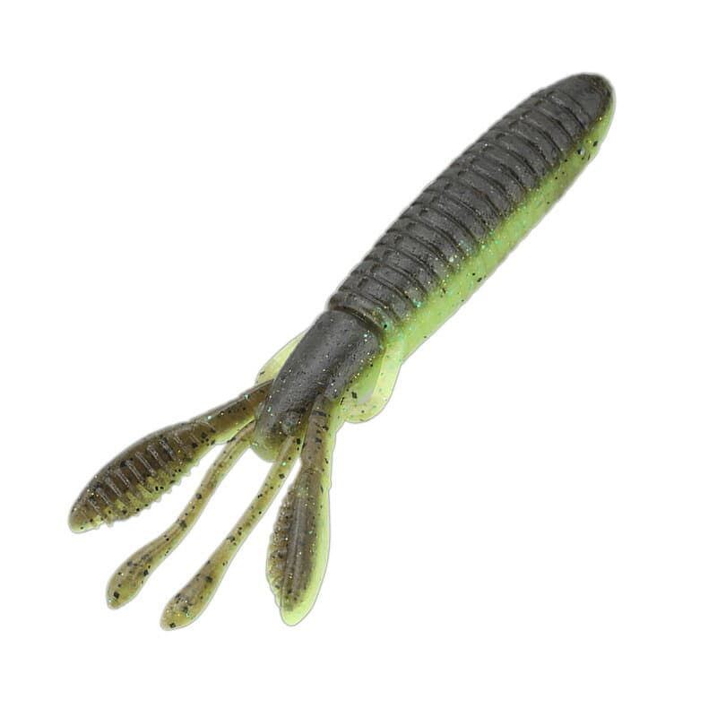 Jackall Cover Craw Grande 4.5 inch Grilled Pan × Chartreuse