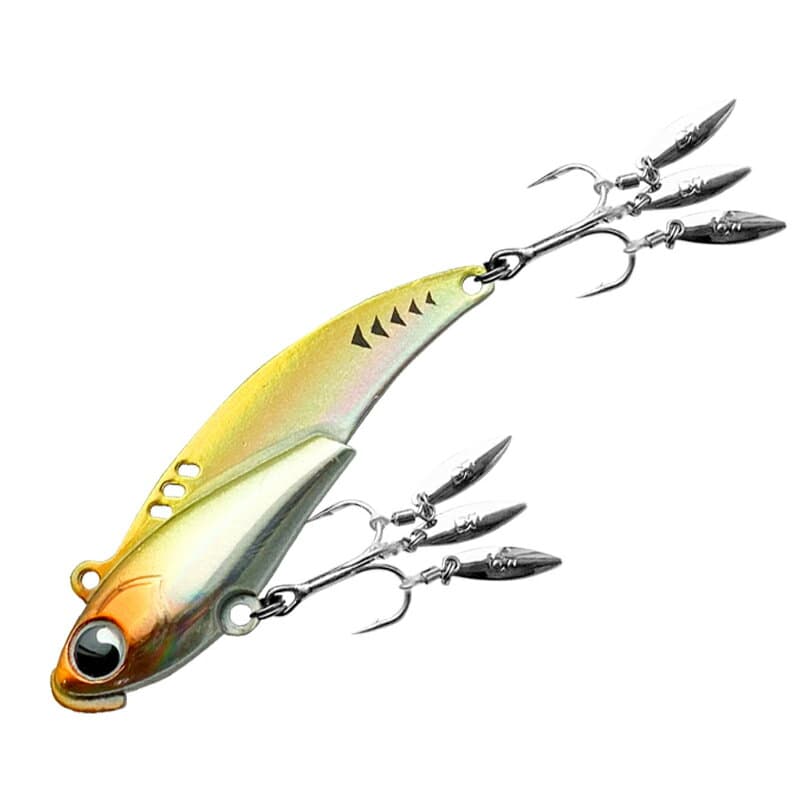 Breaden Seabass Lure 13VIB/Cathy Mersey 40g #07 Golden Horse mackerel