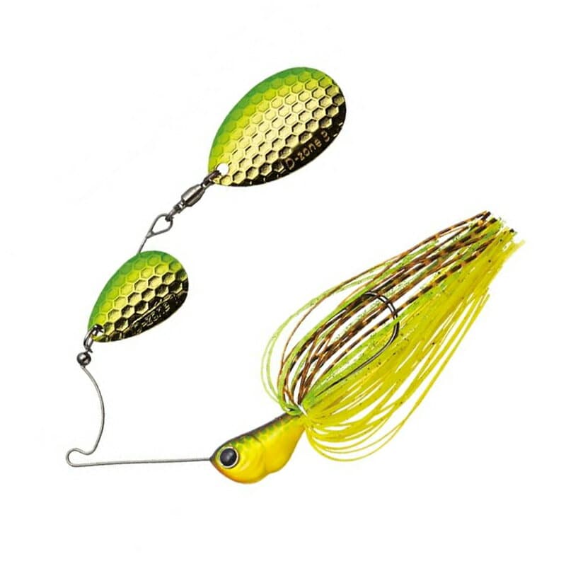 Evergreen Spinnerbait MoDO D Zone 1/2oz Double Indiana #56 Citrus Chart