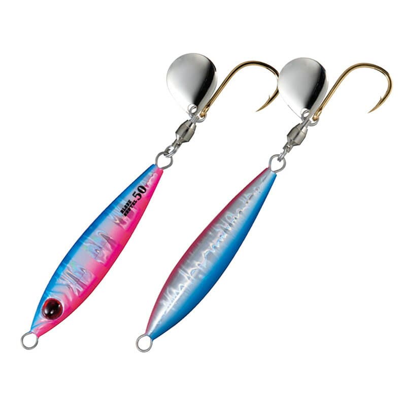 Shout! Blade Shorter 40g #133 Blue Pink Zebra Glow 126BS