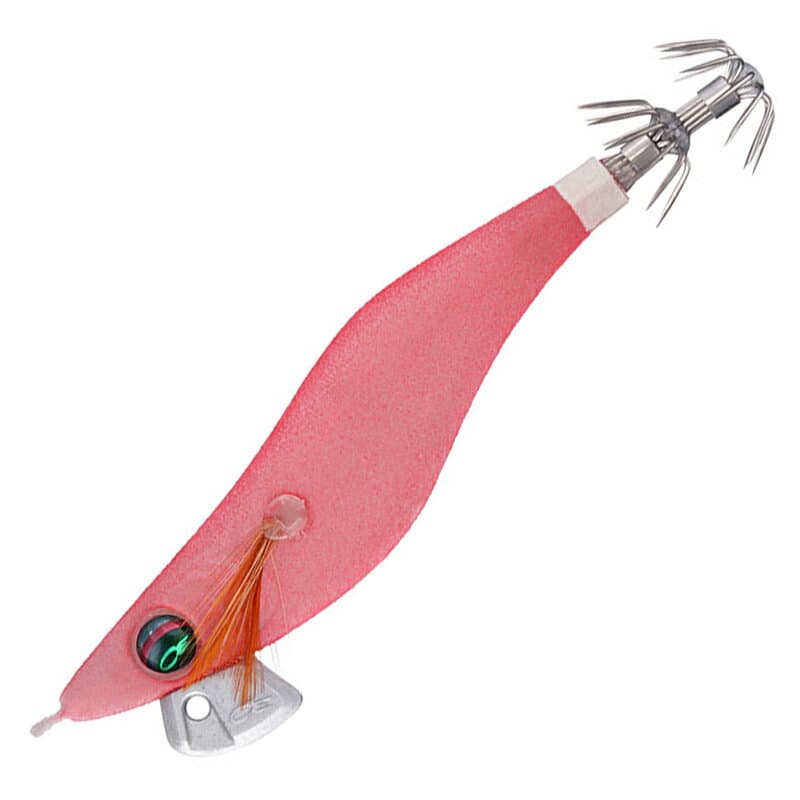 Daiwa Egi Emeraldas Ika Metal Dropper Egi typeRV #1.8 Luminous - Peach skin all red