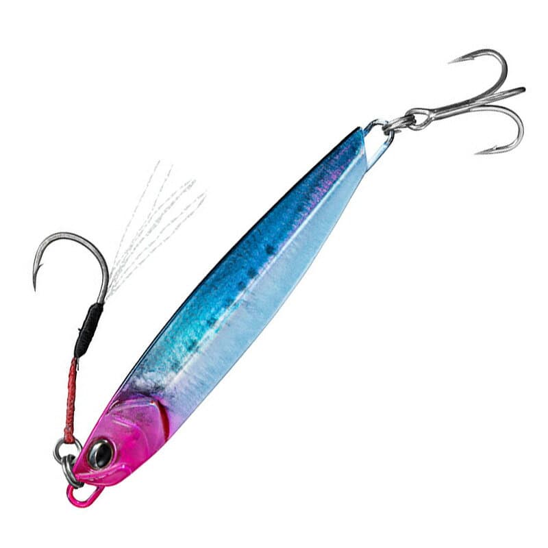 Daiwa Samurai Jig R 20g UV Real Blue Pink Iwashi
