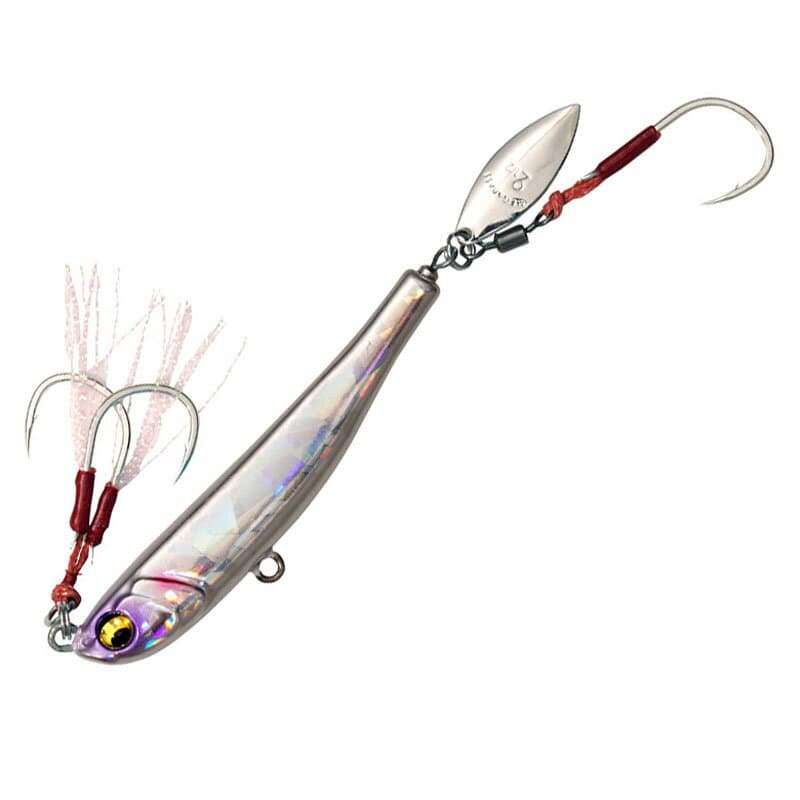 Megabass Metal Jig Makippa 60g UV Crush Silver