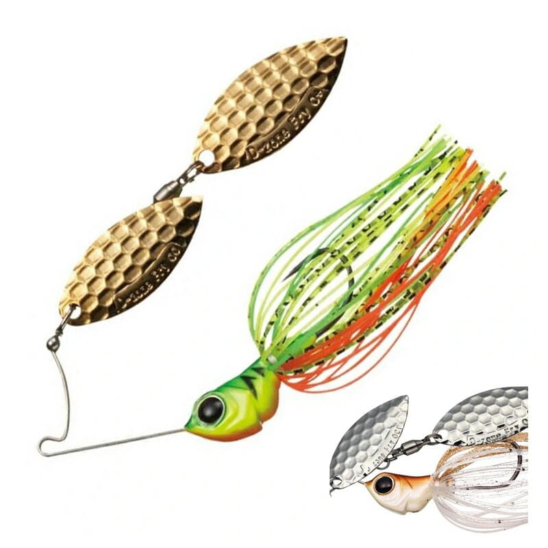 Evergreen Spinnerbait MoDO D Zone Fry TG 1/4oz Double Willow #05 Wakasagi