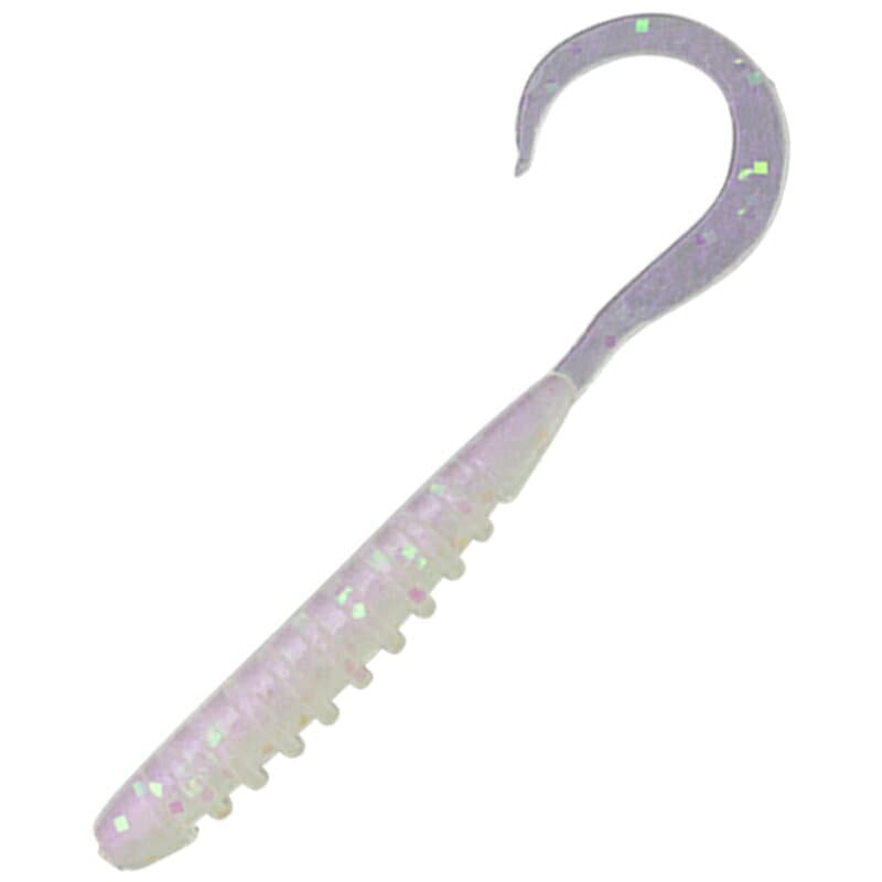 Jackall Worm Tide Curly 2.0inch Hitomame Pearl