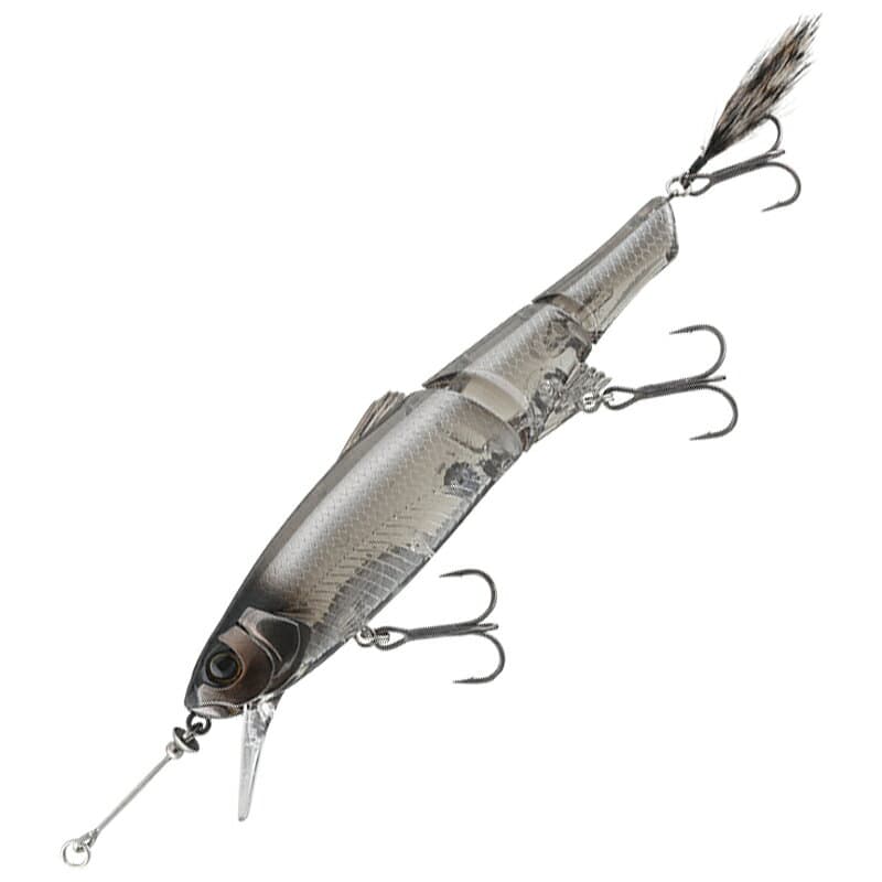 Jackall Sleek Miky Alabama Custom 115mm Stealth Smoke Shad