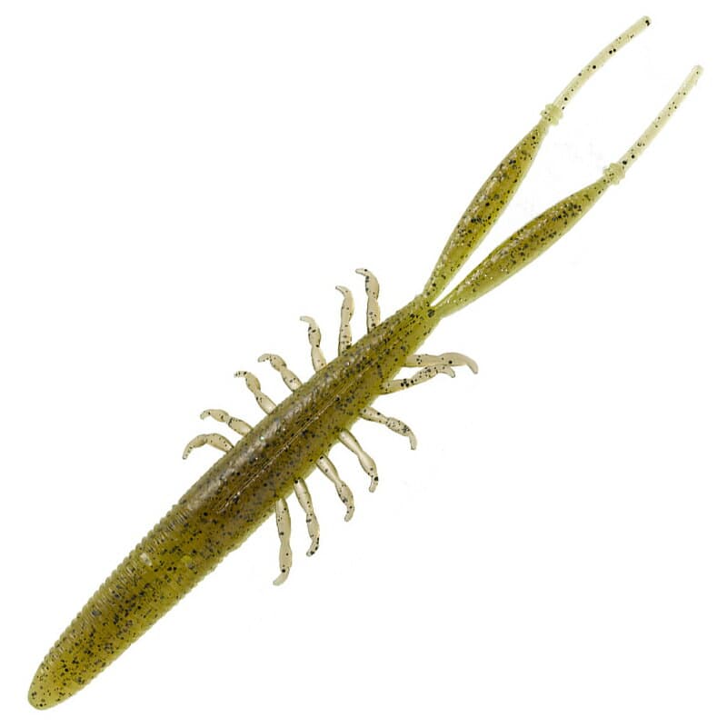 Tiemco Locoism Vibra Shrimp 5inch #245 Green Pumpkin Sharto FL
