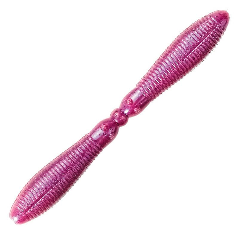 Tiemco Worm Loco ism Creepy Egg 45T #178 Earthworm/Blue Flake