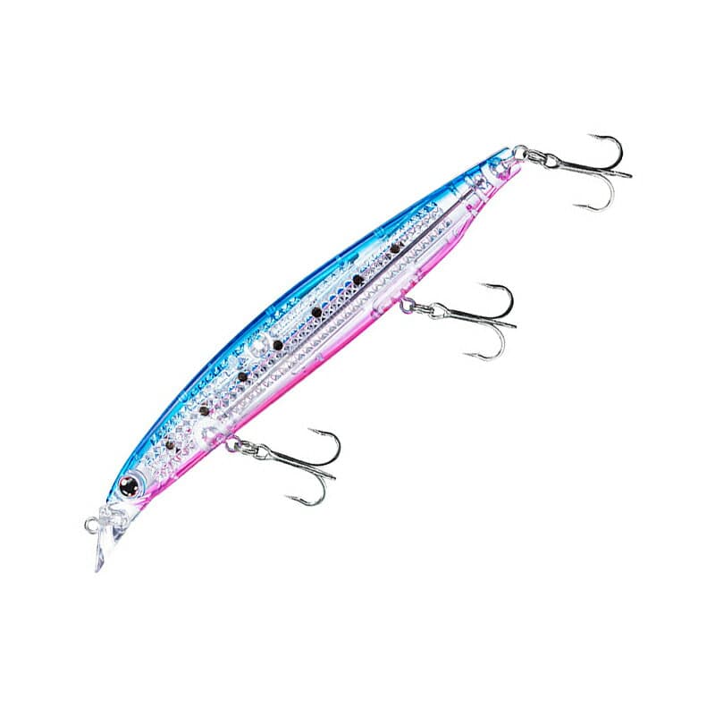 Daiwa Seabass Lure Shoreline Shiner-Z Vertice R Laser Impact 125F LI Blue Pink Sardine