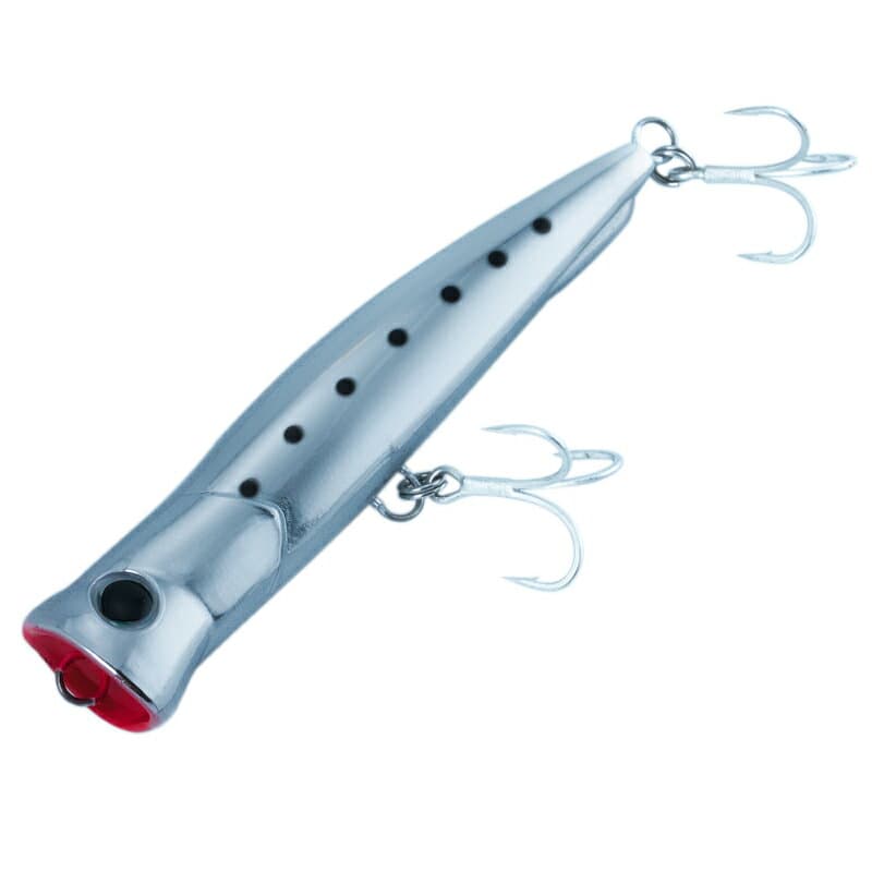 Zeake SS Popper 160mm 001 Silver Plated Sardine