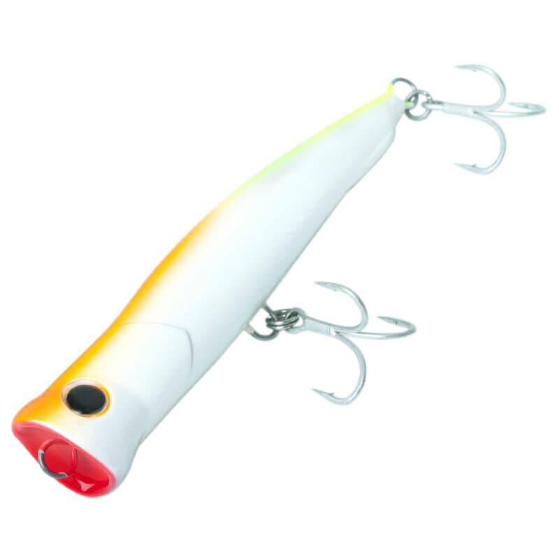 Zeake SS Popper 160mm 006 Pearl White Orange Chart GB
