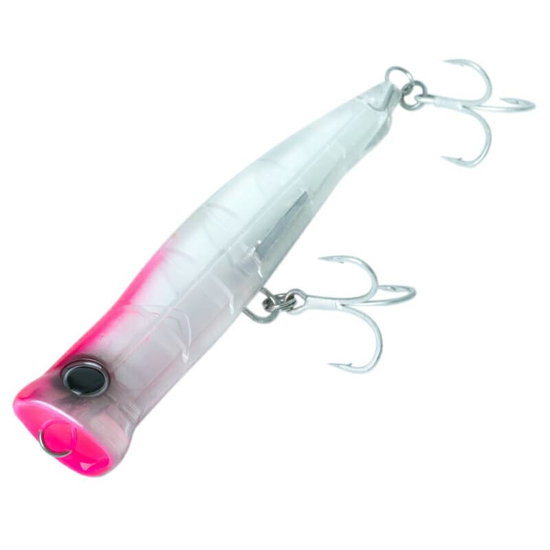 Zeake SS Popper 90mm 003 Clear UV Pink Head