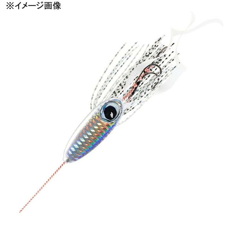Real Fisher Ika Raba Replacement Rubber Hook L White Tail