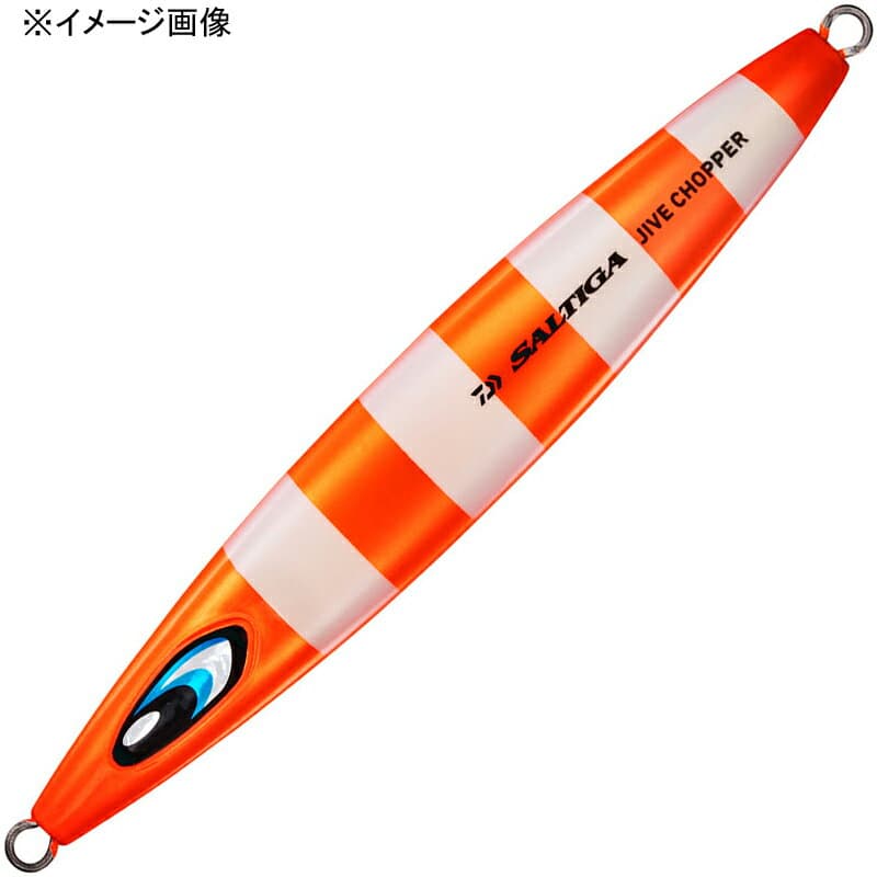 Daiwa Metal Jig Saltiga Jive Chopper 250g ML Orange Zebra Glow