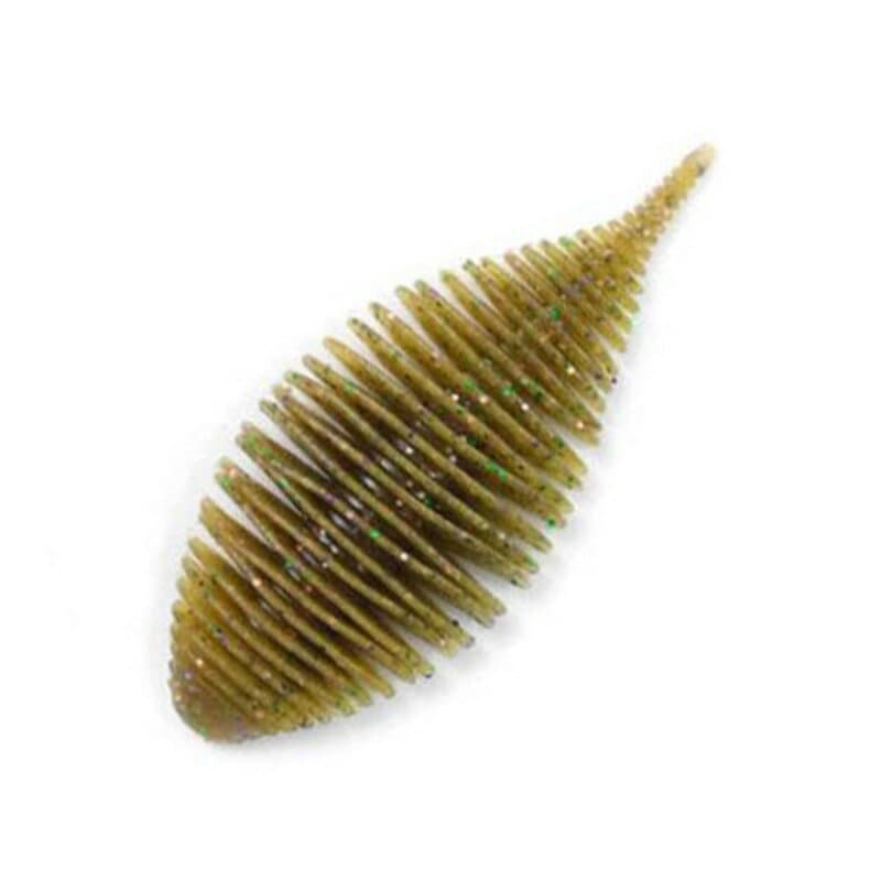 Gee Crack Bellows Gill 3.8 inch #300 Green Pumpkin Candy Gill
