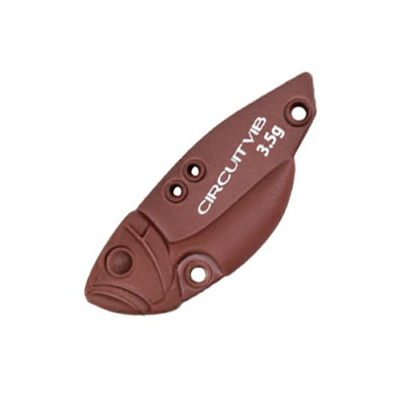 Deps Circuit Vib Trout Model 3.5g #08 Chocolate Brown