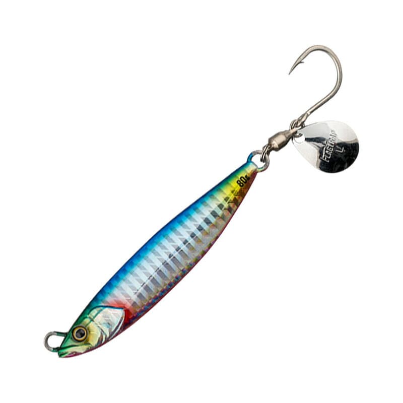 Jackall Flagtrap Blade 40g Blue Pink / Border Holo