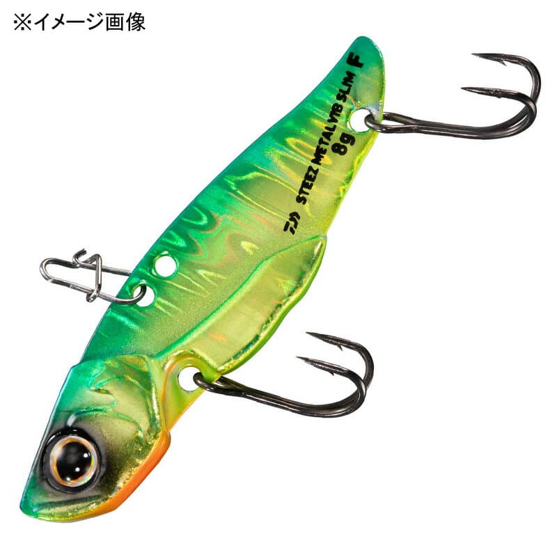 Daiwa Bass Lure Steez Metal Vibe Slim 3.5g Blue Back Chart