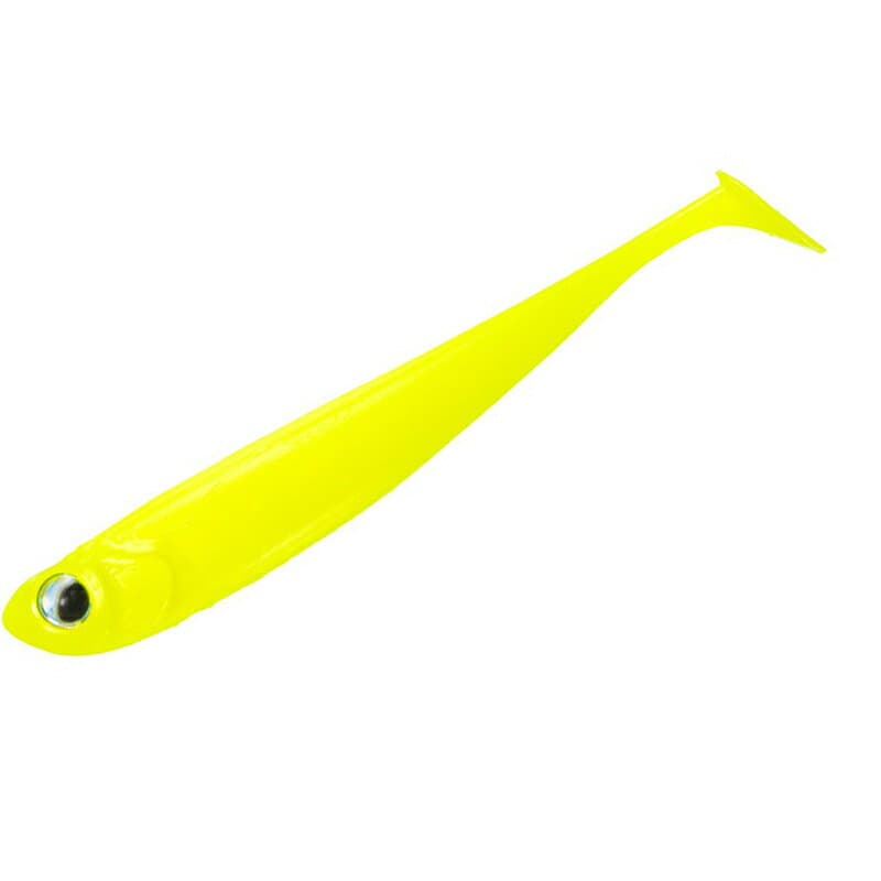 Daiwa Gekkabijin Chibi Shad 2.0inch Glow Lemon