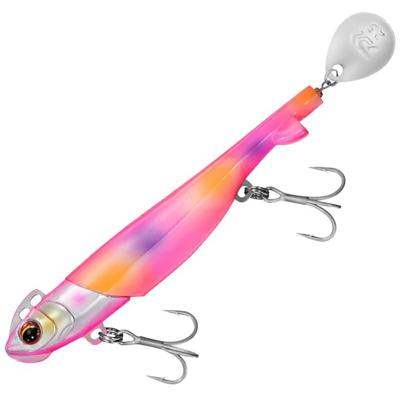 Daiwa Worm Flat Junkie Rodem R4 Blade 28g Flounder Pink Marble