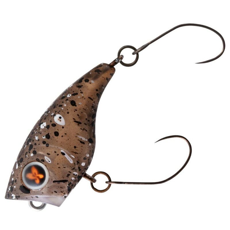 Daiwa Presso Rattlin Popping Bug 28mm Sukesuke Brown Pellet