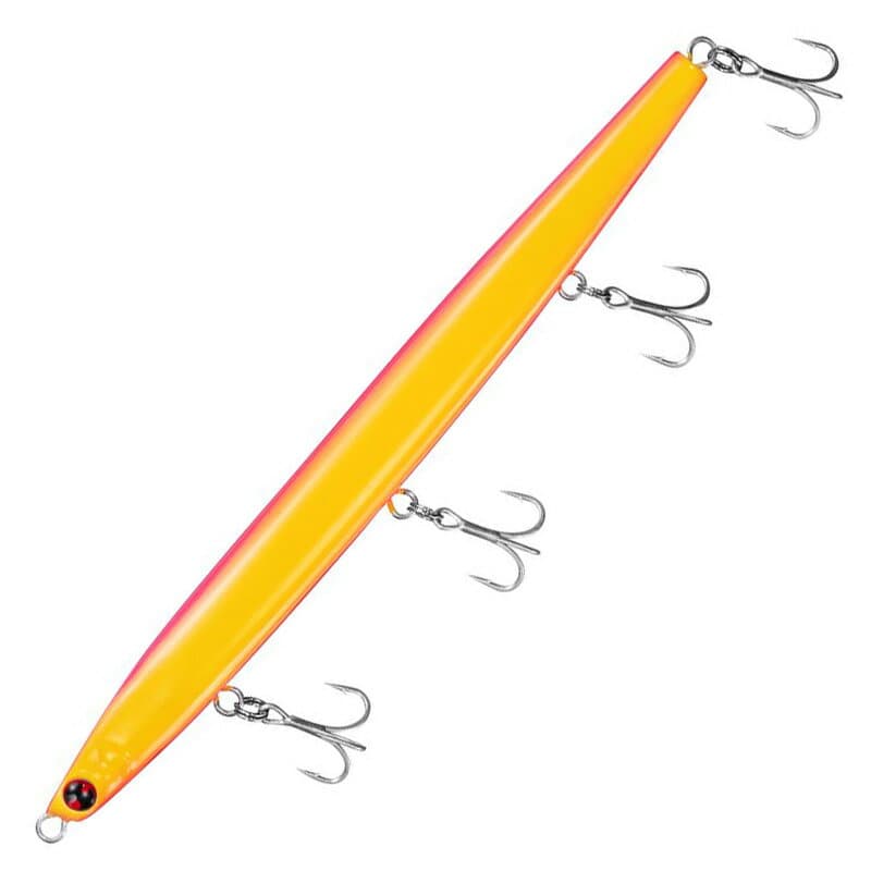 Daiwa Seabass Lure Morethan Switch Hitter Slim DH120S Pink Sand Mustard