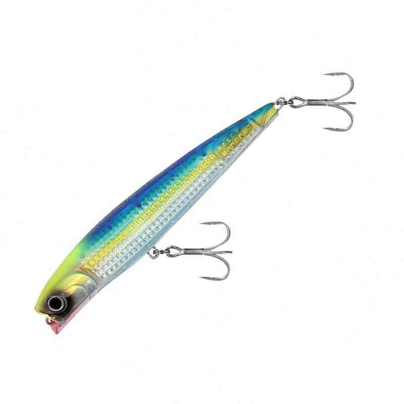 Daiwa Morethan Salt Pencil-F-HD Laser Impact 125mm LI Chart Head Silver-stripe round herring