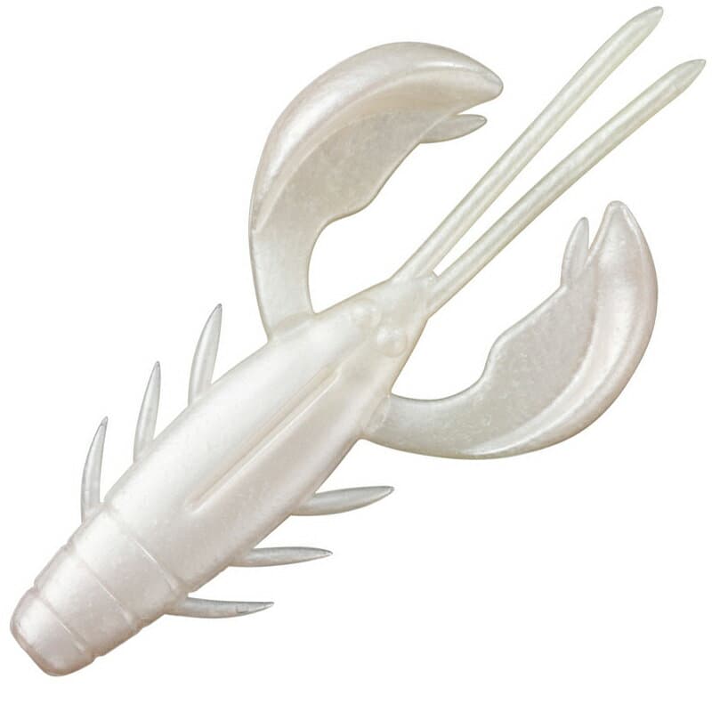 Daiwa Worm MG Drumming Craw 2.4inch Glow White