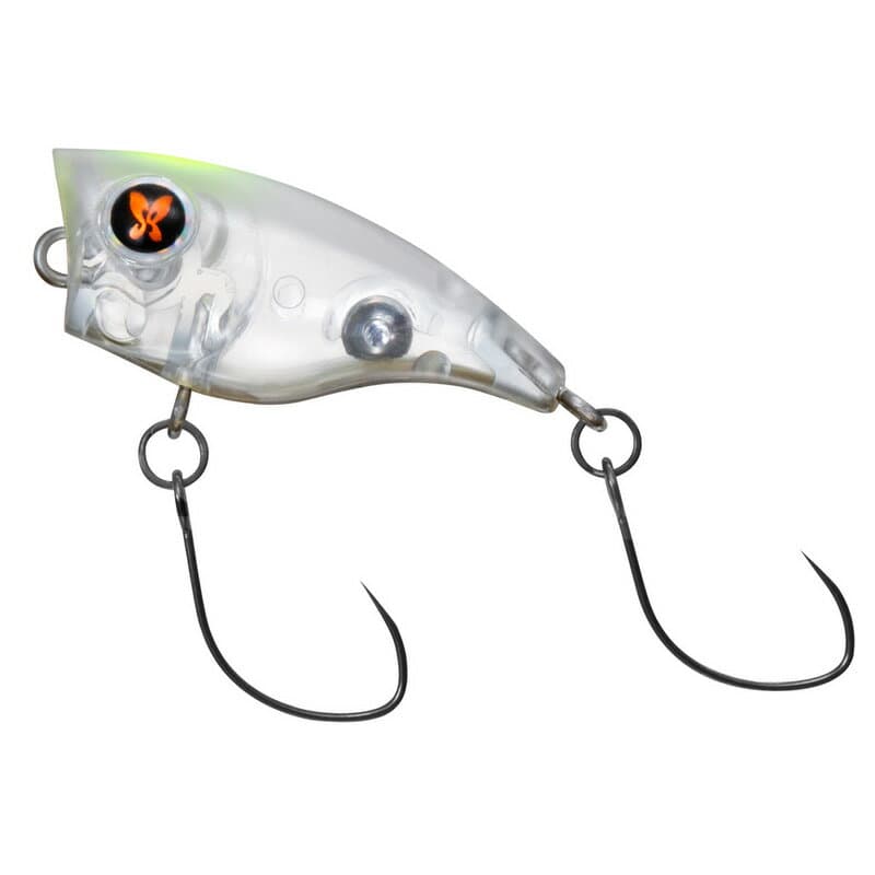 Daiwa Presso Rattlein Poppin Bug 28mm Clear Olive Line