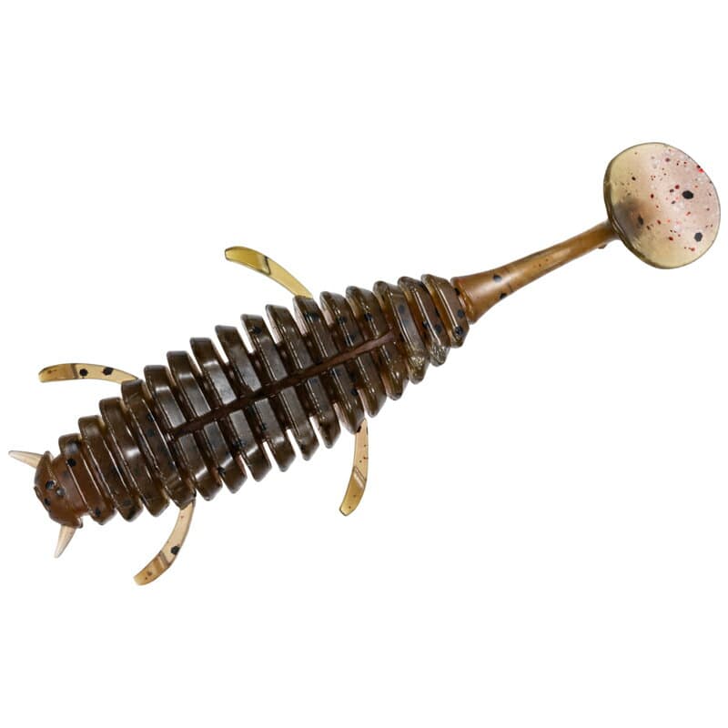 Daiwa Worm Move Bait 3.1inch Green Pumpkin Shrimp miso