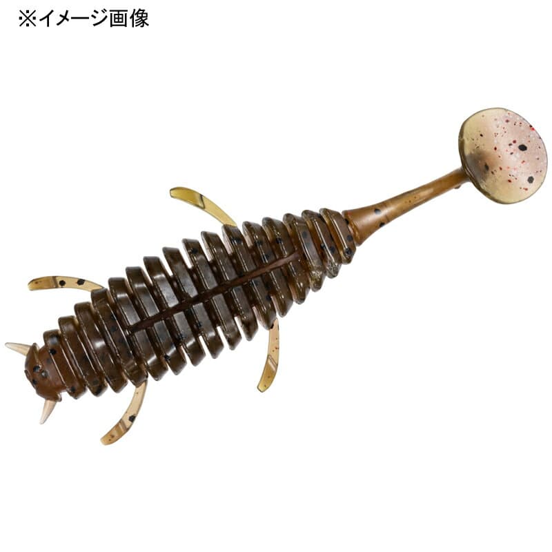 Daiwa Move Bait 2.5inch Green Pumpkin Shrimp miso