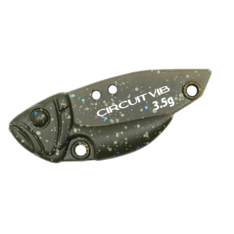 Deps Circuit Vibe Trout Model 3.5g #10 Ghost Green Pumpkin Blue Flake