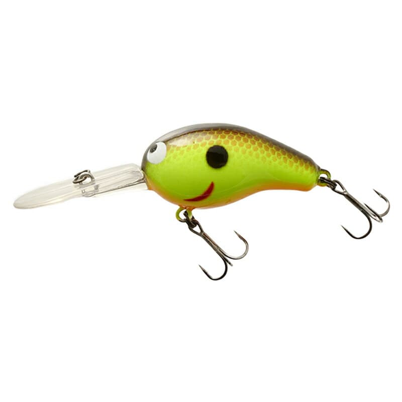 Jackall Jeronimo Chico DR 44mm Brown Back Chart