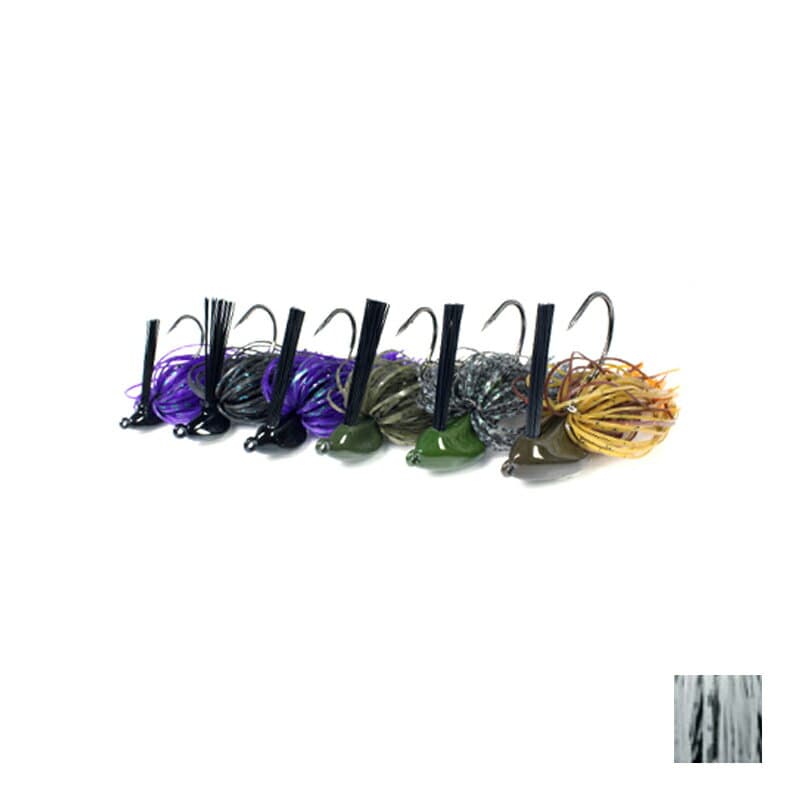 Deps Flat Back Jig 3/8oz #23 Scale White