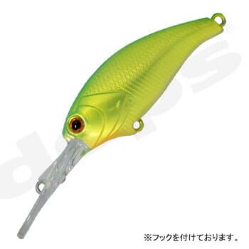 Deps Evoke Shad 55mm #03 Lime Back
