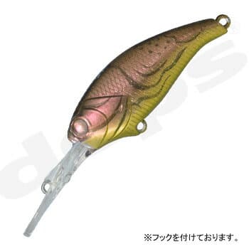 Deps Bass Lure Evoke Shad #16 Red Shrimp