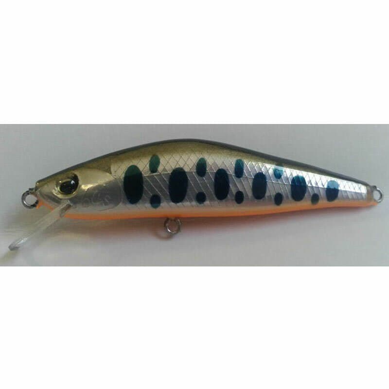 Lamble Bait Haori Wood Minnow S 64mm Yamame Orange Berry