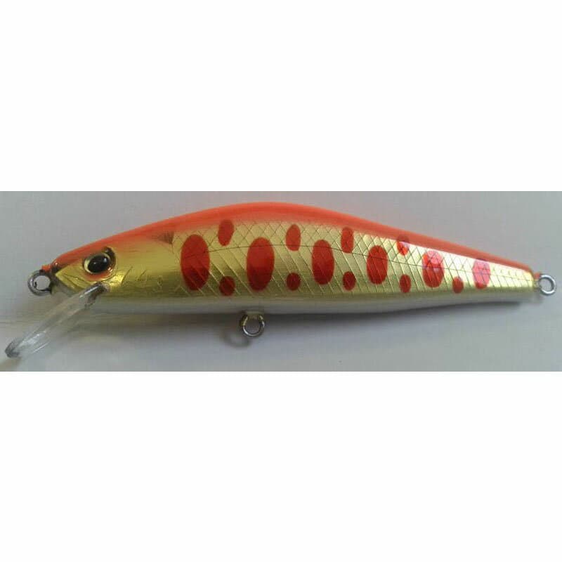 Lamble Bait Haori Wood Minnow S 64mm Akagane
