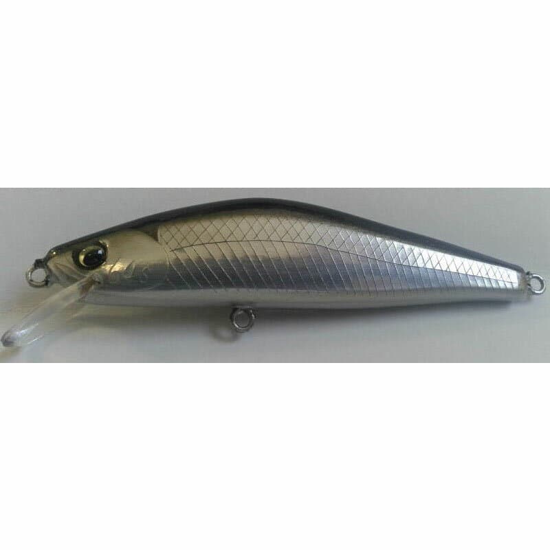 Lamble Bait Haori Wood Minnow S 64mm Black Silver