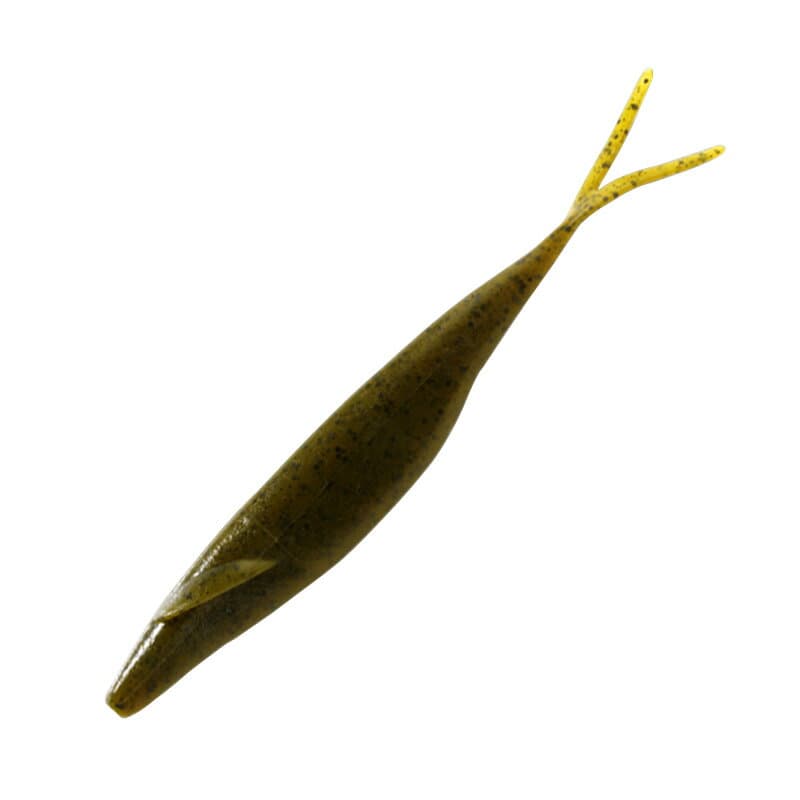 Deps Sakamata Shad 5 inch #12 Green Pumpkin