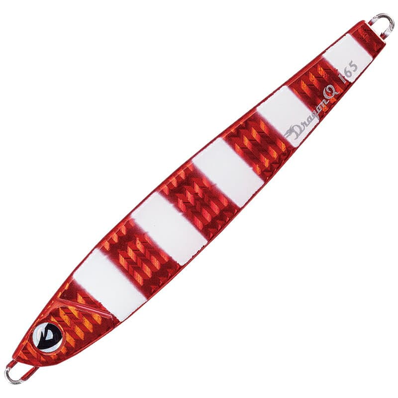 バレーヒル(ValleyHill) ドラゴンQ メタルフラット 165g #9 レッド×ゼブラグロー
