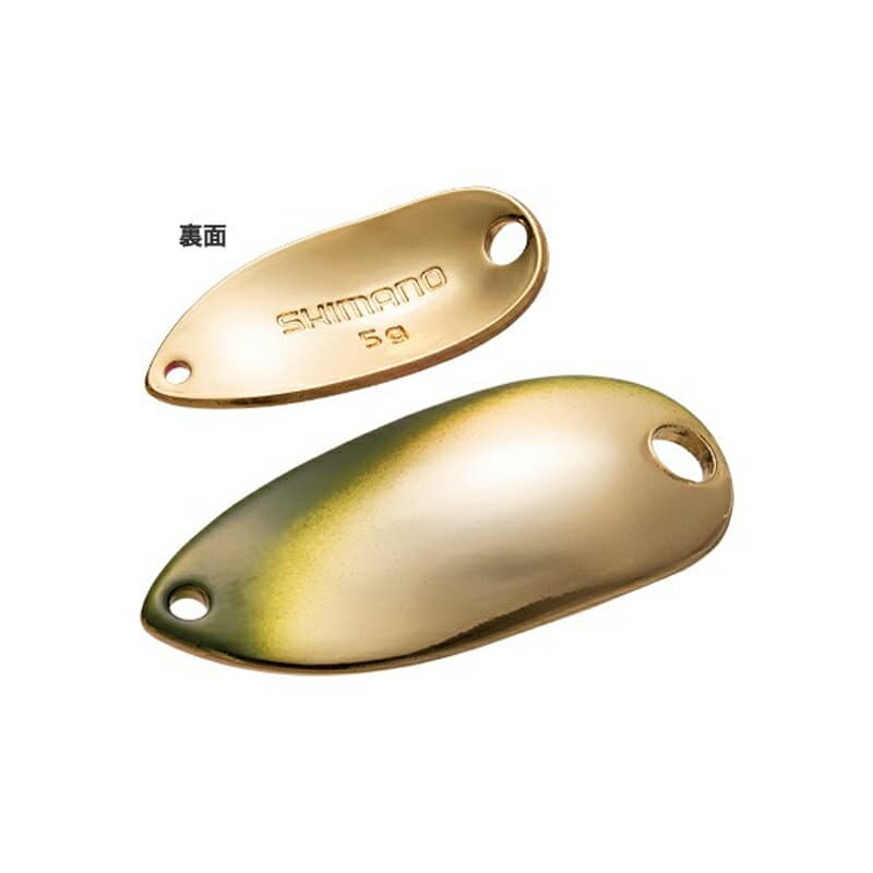 Shimano Cardiff Roll Swimmer Premium Plating 1.8g TR-M18R #73T Green Gold