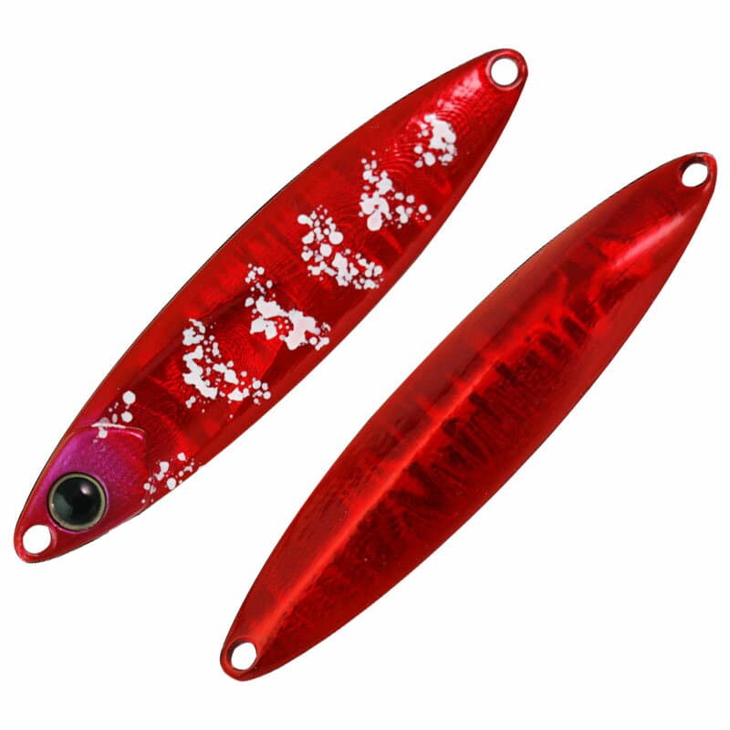 Jackall Binbin Metal TG Type Slow 60g Red Ika Glow