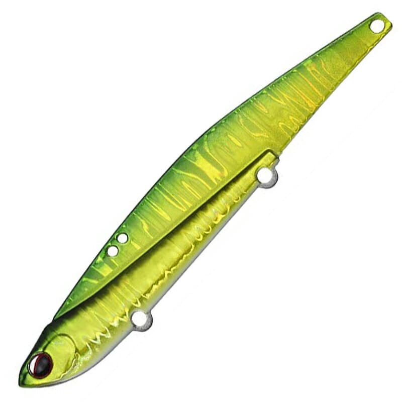 Evergreen Seabass Lure Iron Marvie 109 #829 Green Gold Glowberry