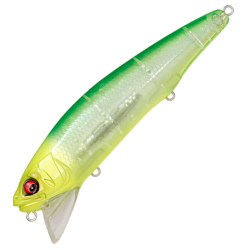 Megabass Seabass Lure Sazanka 140F GP Sparkling Chart Head