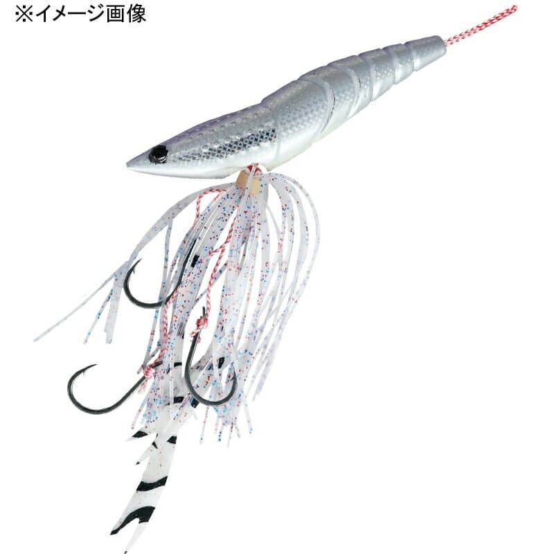 リアルフィッシャー(REALFISHER) 海老ラバ 替えラバーフック S ホワイトテール