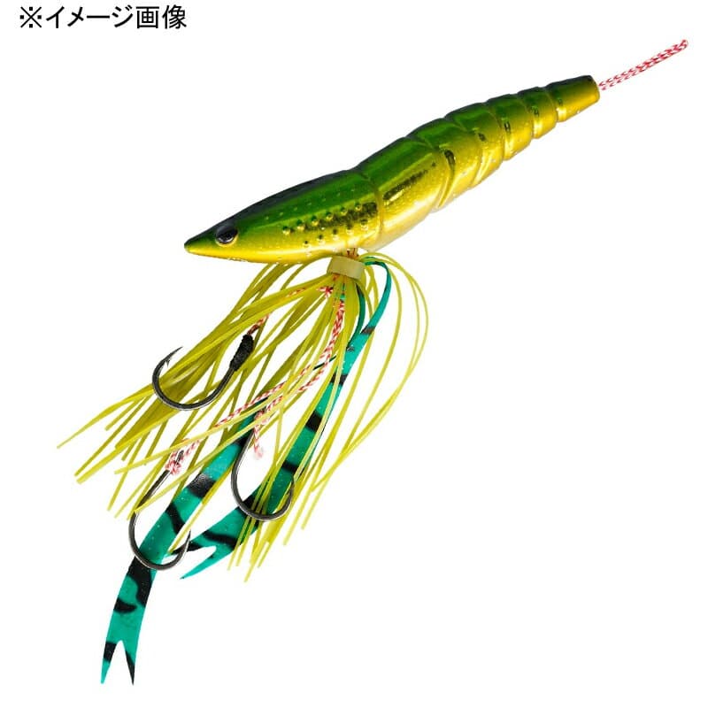 Real Fisher Ebi Raba Replacement Rubber Hook S Green Tail
